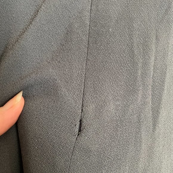 Yigal Azrouël Long sleeve fitted Grey Dress - Picture 7 of 8